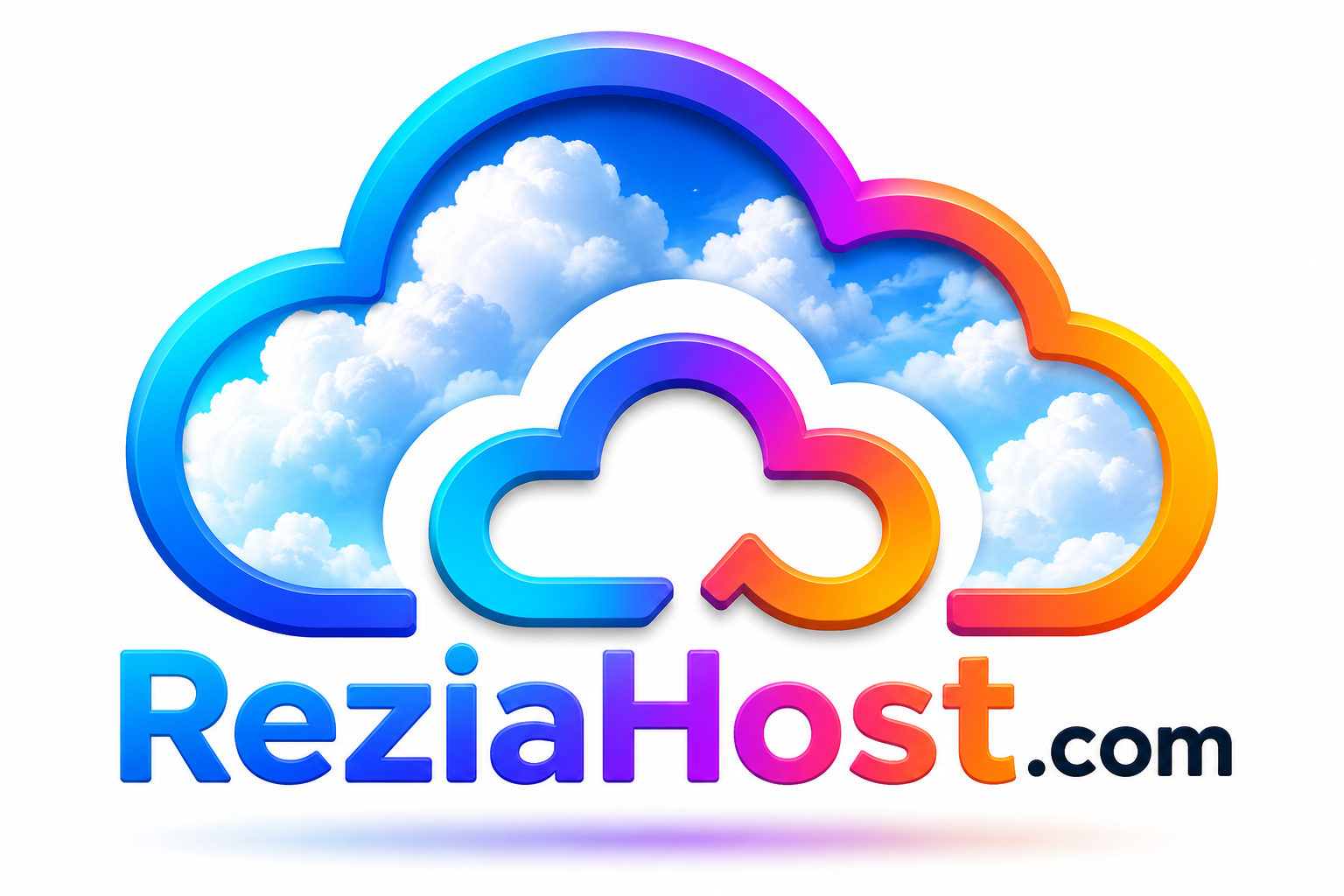 ReziaHost.com Logo